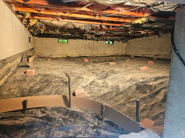 crawl space prep